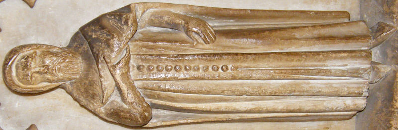 Warwick - St Mary Thomas Beauchamp 1369 and wife Katherine mortimer 1369 weeper